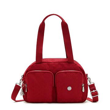 Kipling Cool Defea Iconic Skuldertasker Rød | DK 1394IL